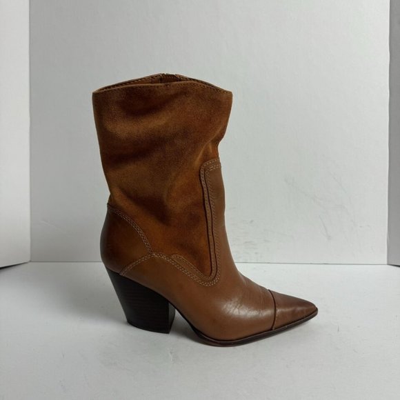Vince Camuto Shoes - Vince Camuto Womens Overa Boot Tan Size 8.5 M